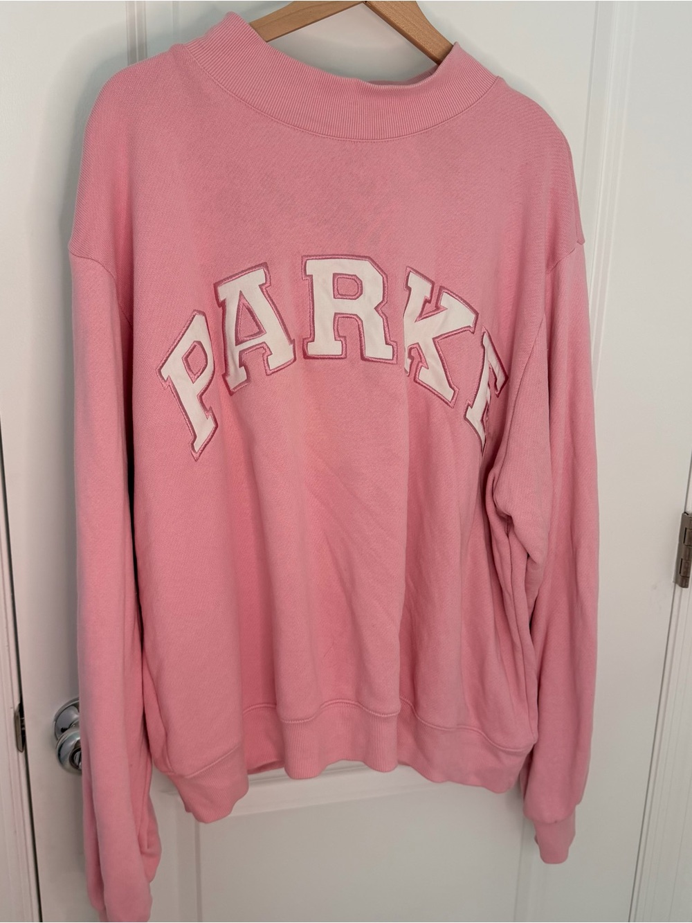 PARKE It's A Girl Mockneck Heritage L/XL